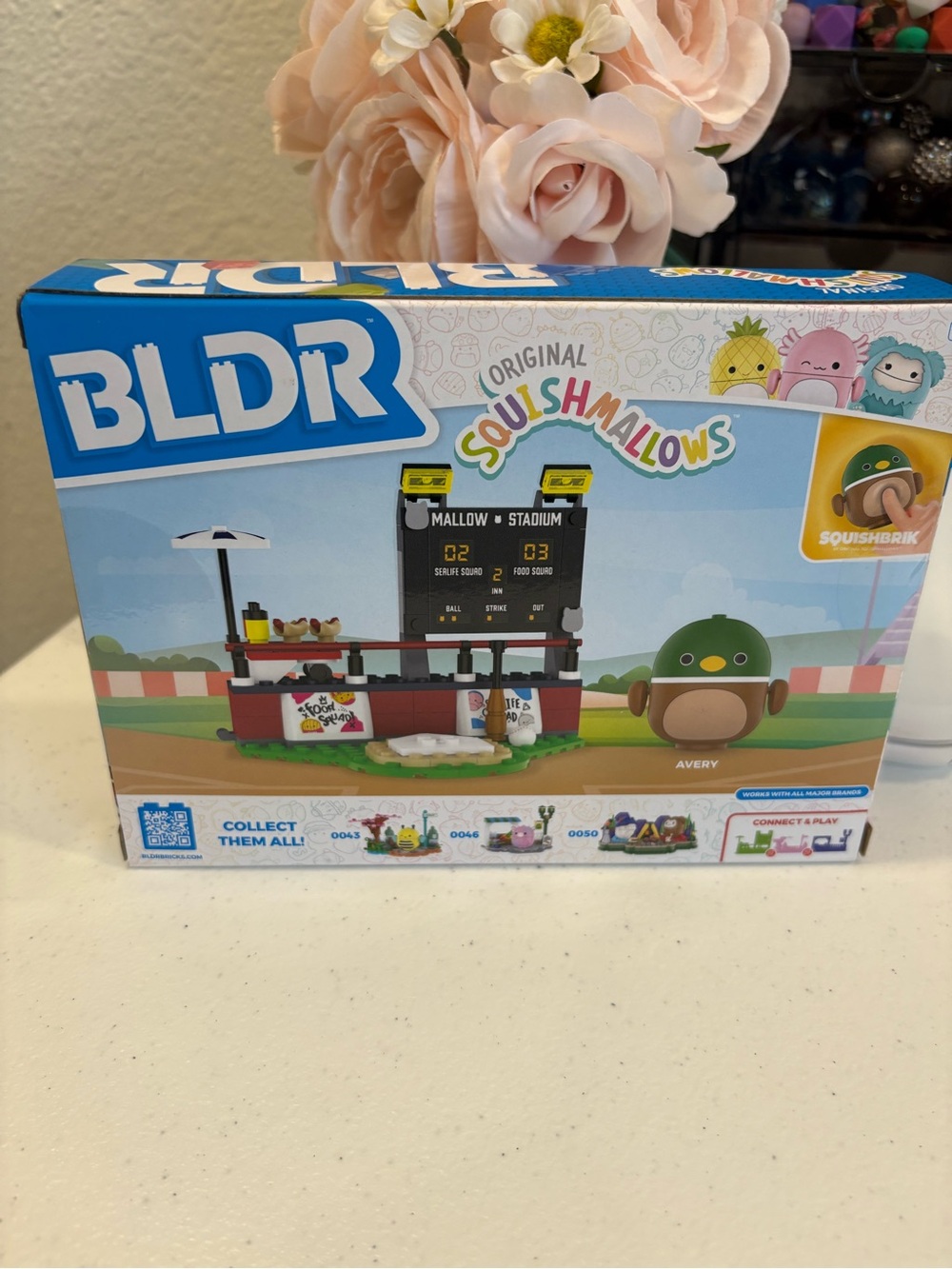 BLDR Original Squishmallows Avery Ball Game Playset New